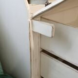 Commode secrétaire patinée