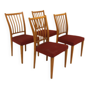 Set de 4 chaises scandinave