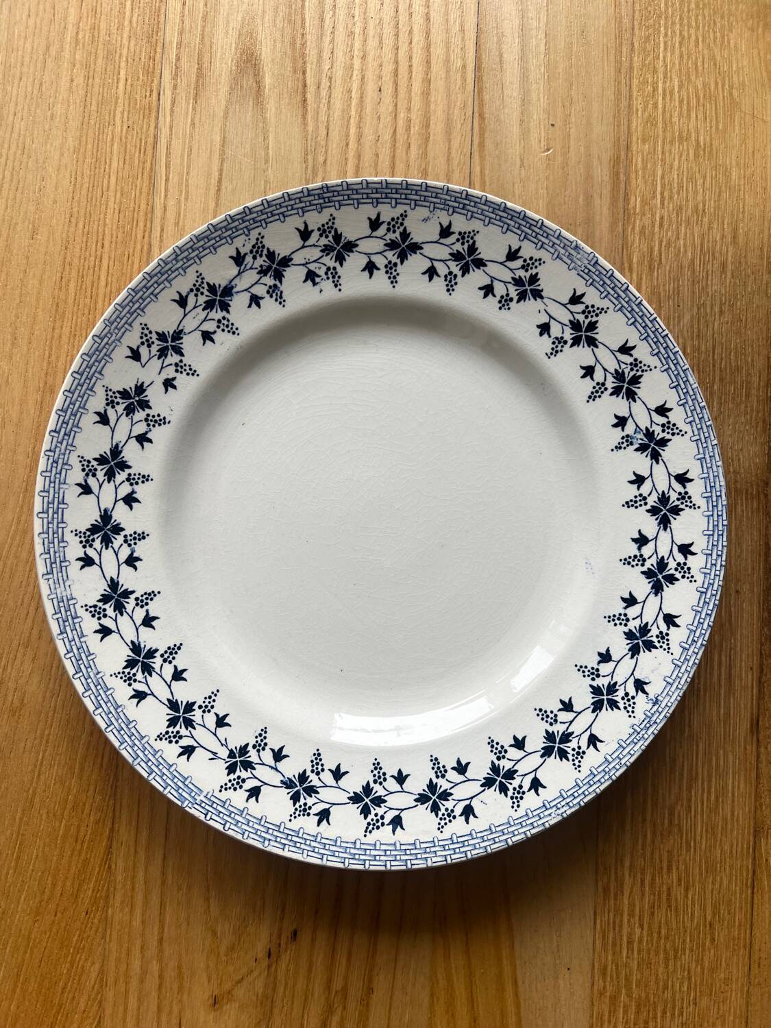 Mismatched dinner plates