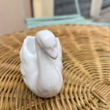 Porcelain swan