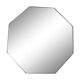 Octagonal mirror beveled 18x18cm
