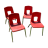 4 children's chairs Year 60