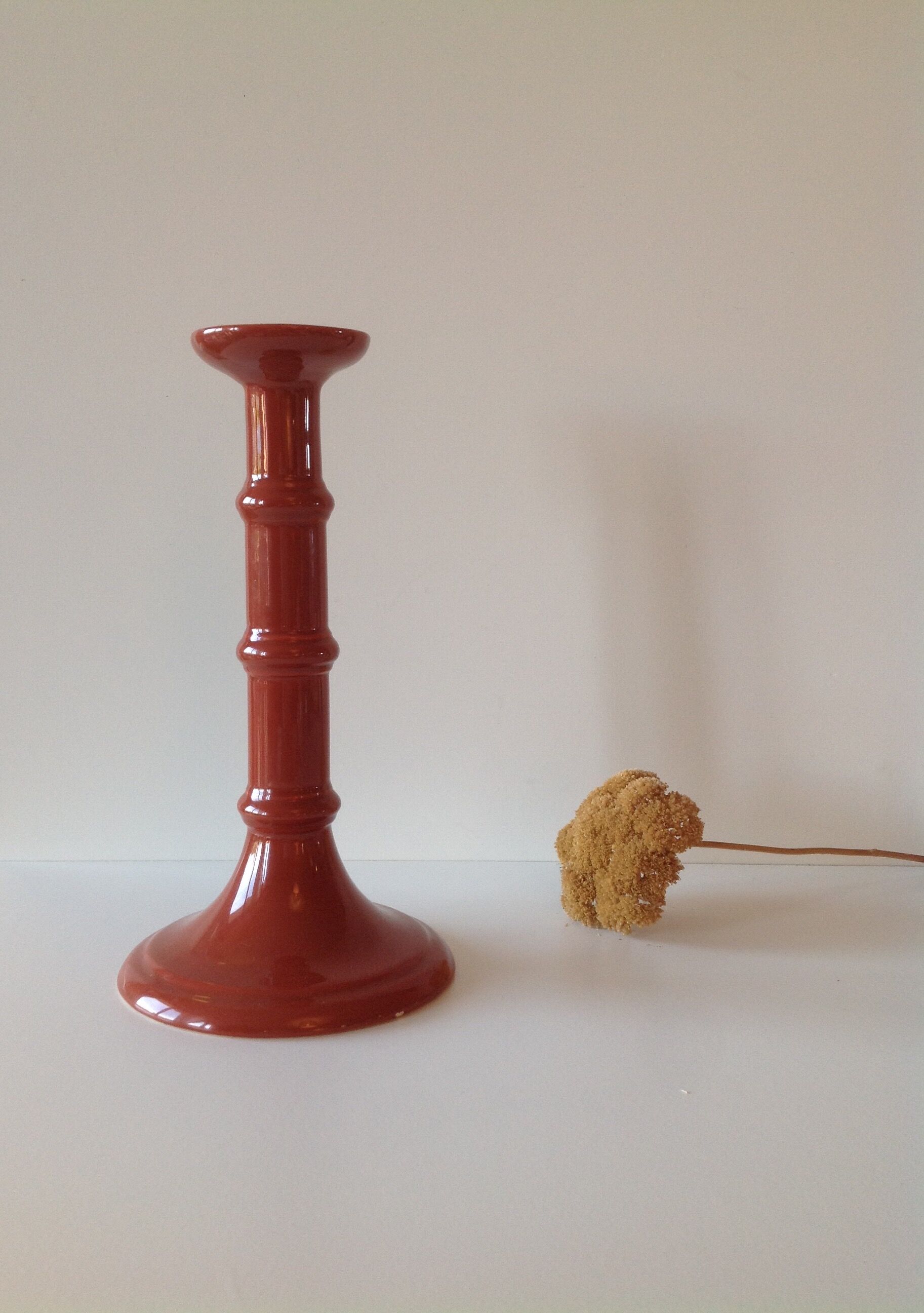 Ceramic candleholder