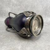 Art glass vase in the Jugendstil style by Wilhelm Kralik Sohne