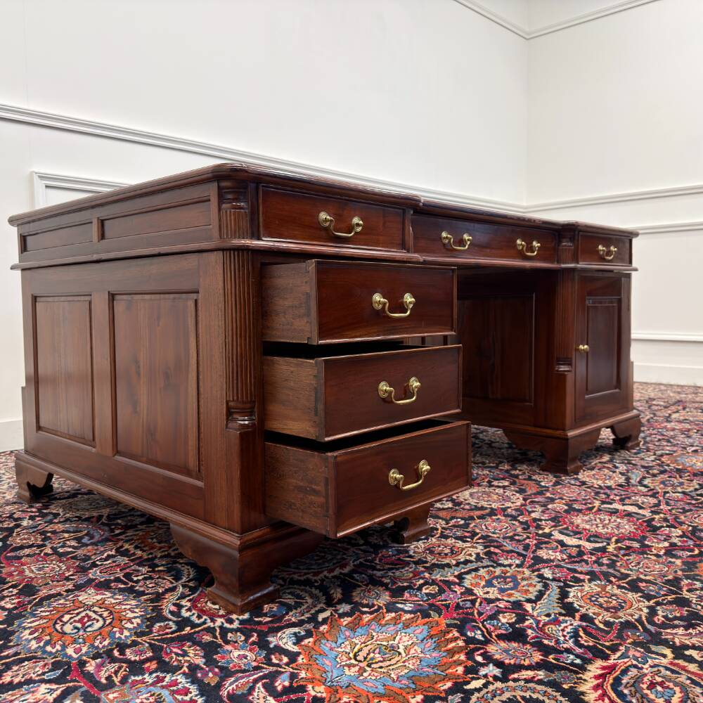 Classic English Double Desk