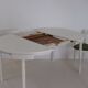 Table and chairs by Hans Olsen