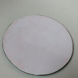 Beveled round mirror 25cm