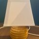 Pair of Laura Ashley solid wood lamp duo