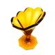 Art Deco vase, crystal, Moser, Czechoslovakia, 1930s
