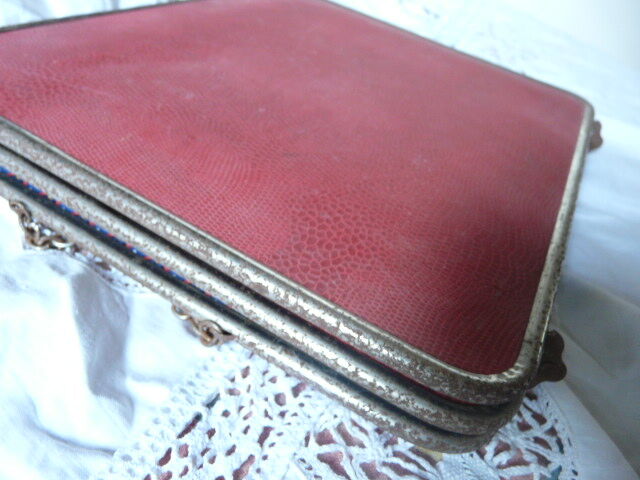 Miroir de barbier ancien tryptique 3 x (29cm x 78cm) triptyque