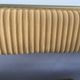 Paire de chaises Lafuma velours moutarde vintage 60/70’s
