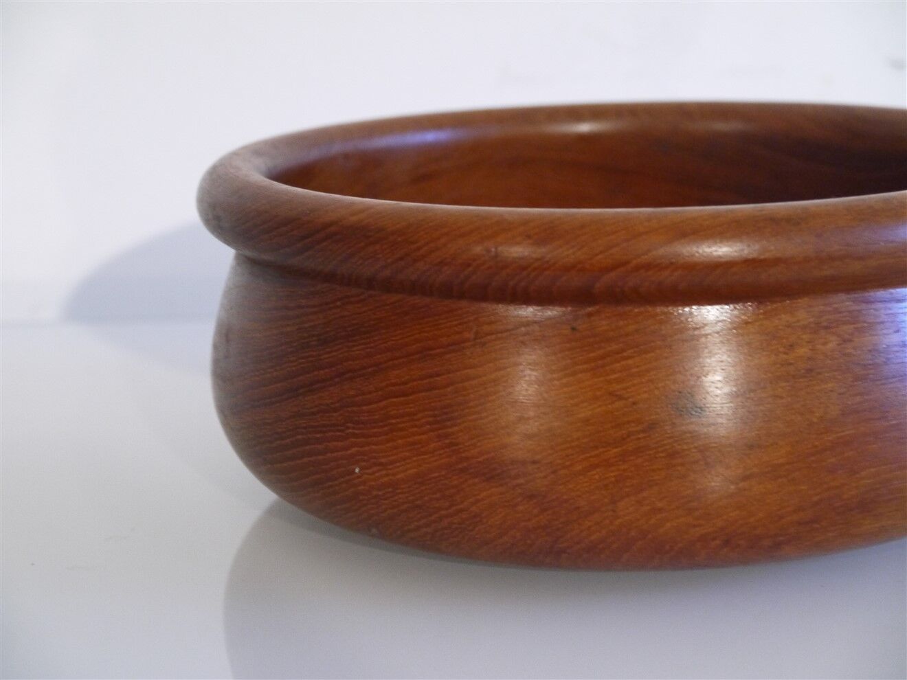 Empty Danish vintage teak pocket