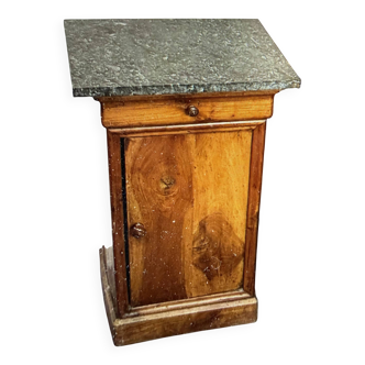 marble top bedside table