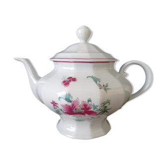 Théière en porcelaine de Limoges Bernardaud