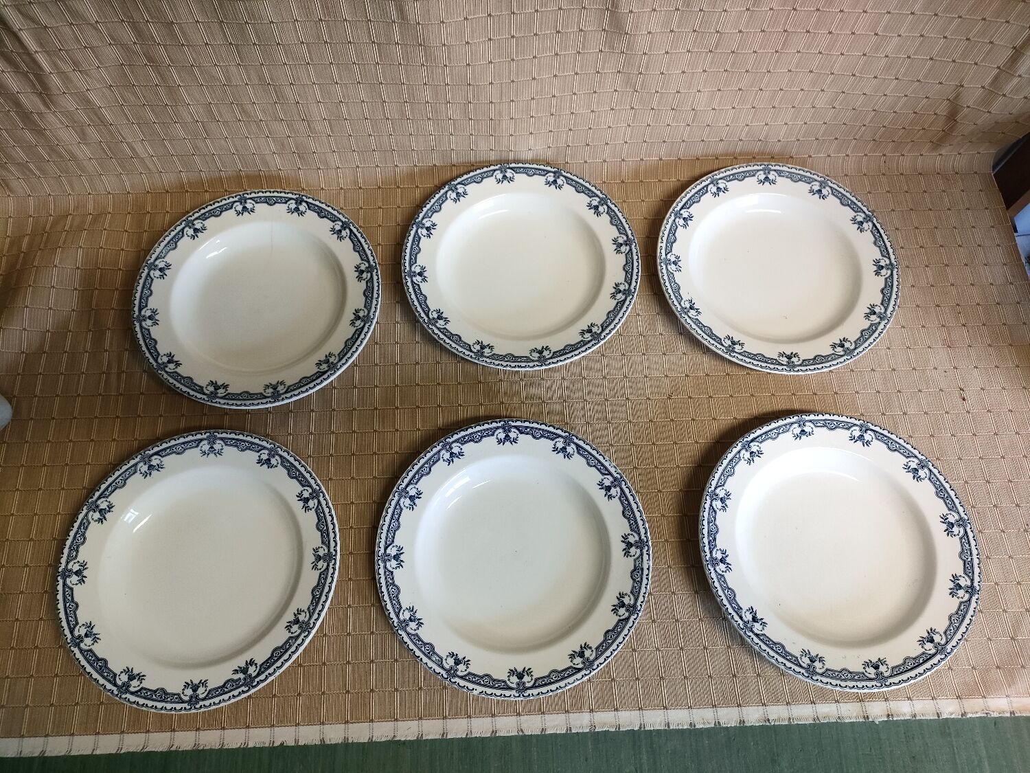 Flat plates iron earth parmentier salines