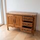 Louis XV style buffet in solid cherry wood.