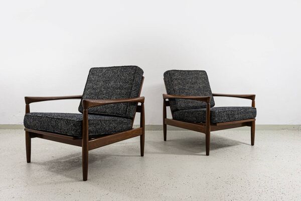 Fauteuil vintage IKEA ''Kolding'' par Erik Wørts pour IKEA, 1960.