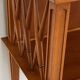 Vintage compass leg bedside table