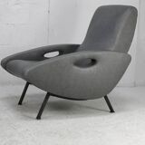 Vintage armchair by François Letourneur, Mourra edition, France, circa 1955