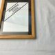 Old frame in light wood