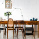 Rectangle wooden table "Cyclamen Mahogany"