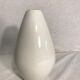 Former bavaria km white + drawing flowers 70s vintage porcelain vase