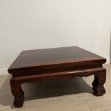 Table basse en bois massif – style asiatique