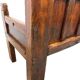 Antique Spanish Oak Bench – Traditional Pegged Construction