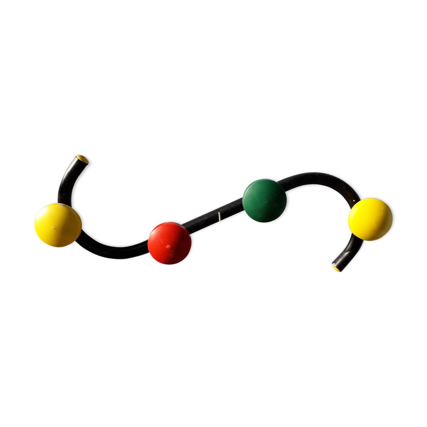 Coat holder multicolored 60's.