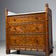 Commode en faux bambou 1900