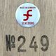Silkeborg XL teak wall mirror, Denmark