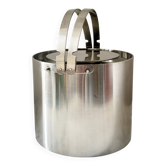 Seau à glace vintage Cylinda Line par Arne Jacobsen pour Stelton, Danemark, années 60.