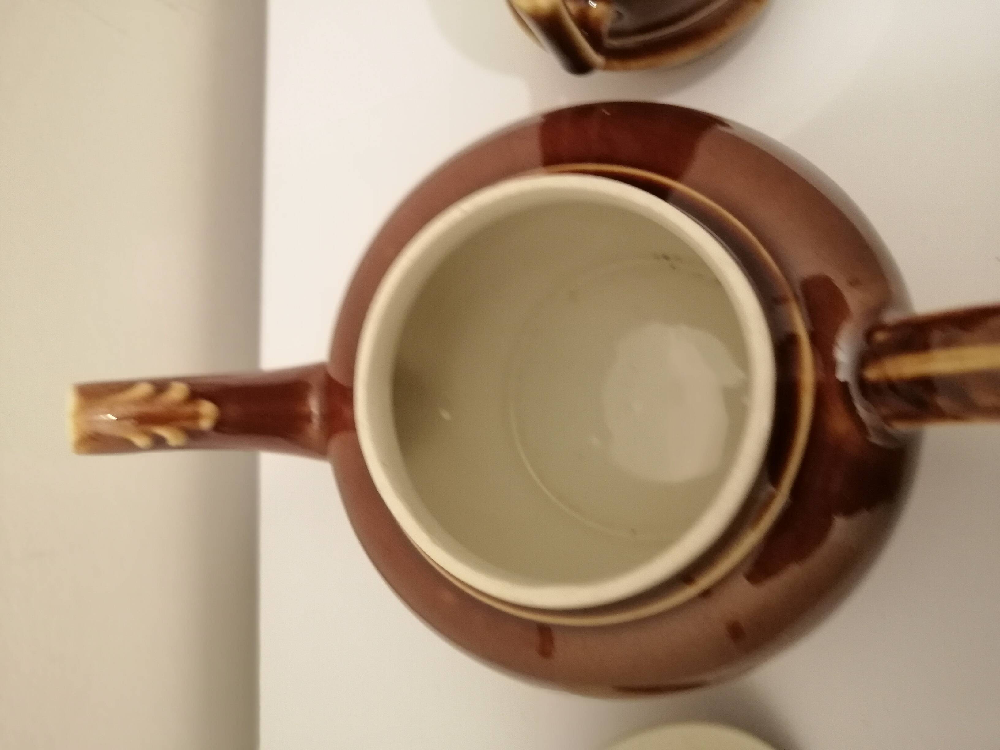 Vintage ceramic teapot