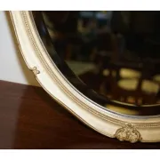 Vintage Oval Gold Mirror