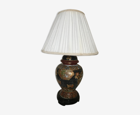 Lampe japonisante vintage