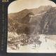 Old photography stereo, stereograph, luxury albumine 1903 Great Wall of China