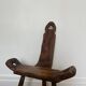 Brutalist tripod chair