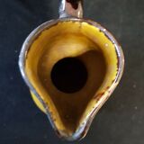 Veneer pitcher in varnished reeds