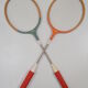 Pair of Vintage Badminton Rackets,circa 1980's.