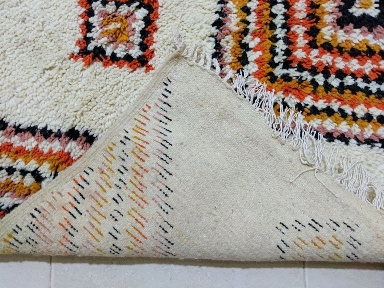 Tapis berbère losanges coloré  312 X 200 CM