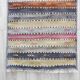 Vintage Turkish hallway rug 41x85 cm
