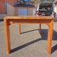 Brutalist style pine table from the 1970s.