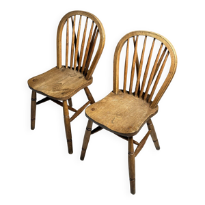 Ensemble de 2 chaises - windsor