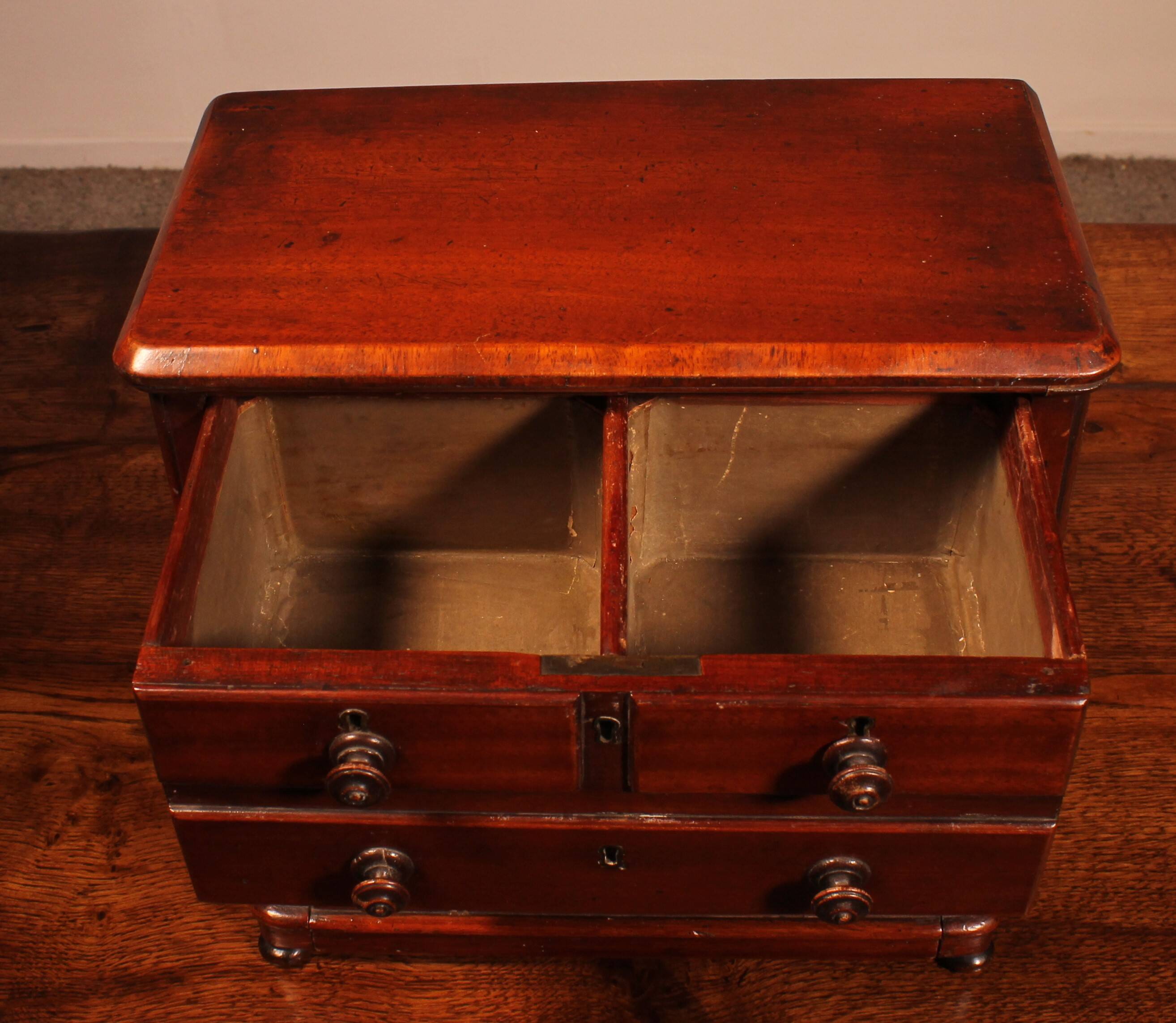 19th Century Mahogany Master Commode