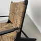 Pair of armchairs by Olivier de Schrijver in wild straw