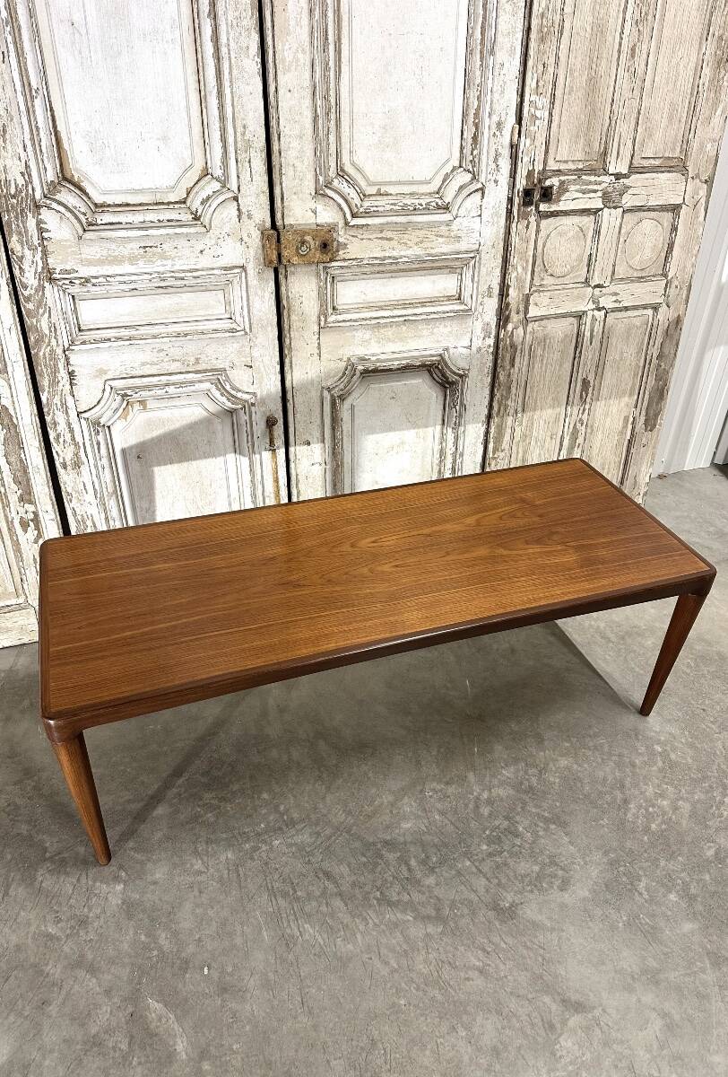 1960s teak coffee table