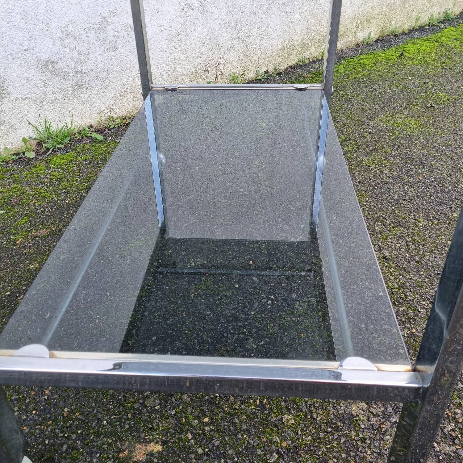 1970s rolling serving table