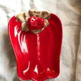 Pepper slushie appetizer dish