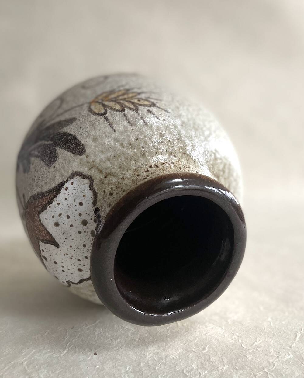 Vintage Scheurich Keramik Ceramic Vase - Stamped Model 293-16 W. Germany