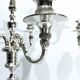 Chrysalia - pair of silvered bronze candelabra / €580